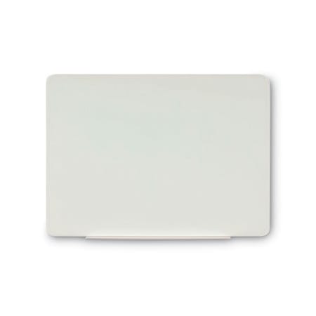 Bi-Silque MasterVisi, Magnetic Glass Dry Erase Board, Opaque White, 36 X 24 GL070101